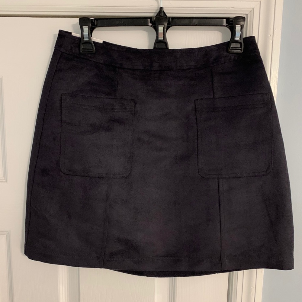 NWT Suede Skirt